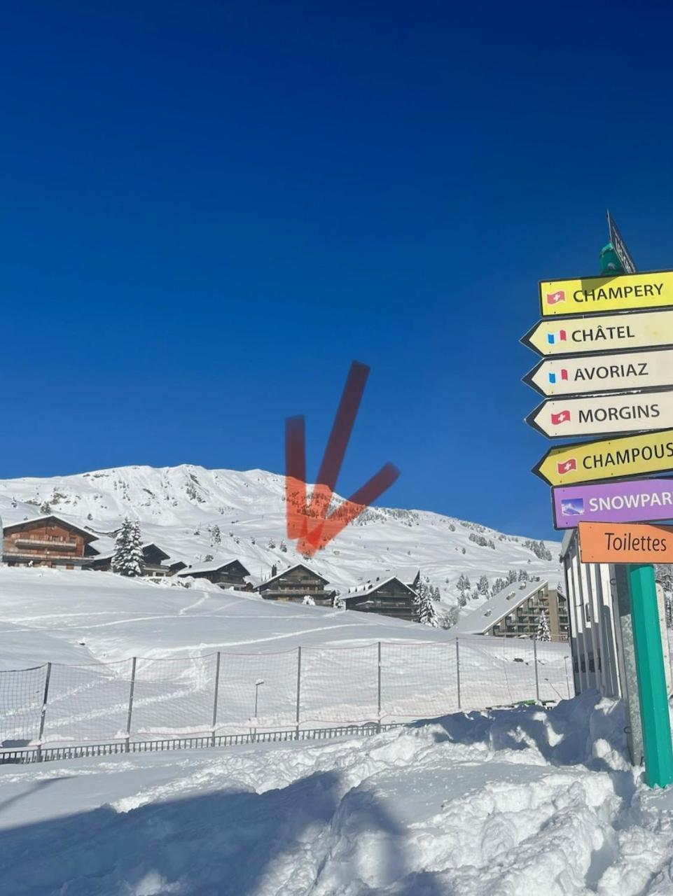 Chalet Les Rhodos Appartement Le Yeti Les Crosets Εξωτερικό φωτογραφία